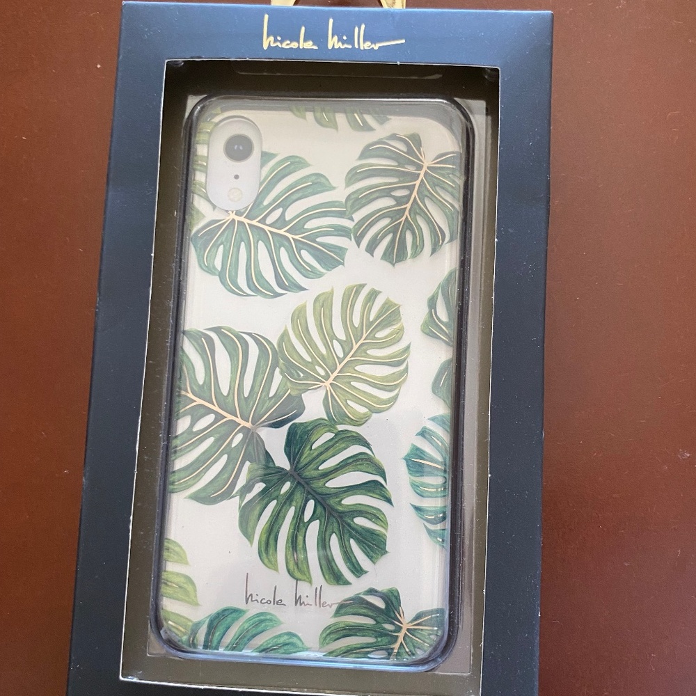 XR iphone case by Nicole Miller